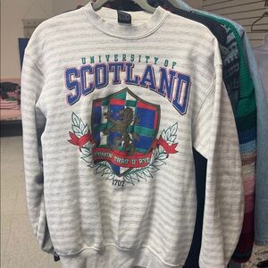 Uni Scotland Vtg Crewneck